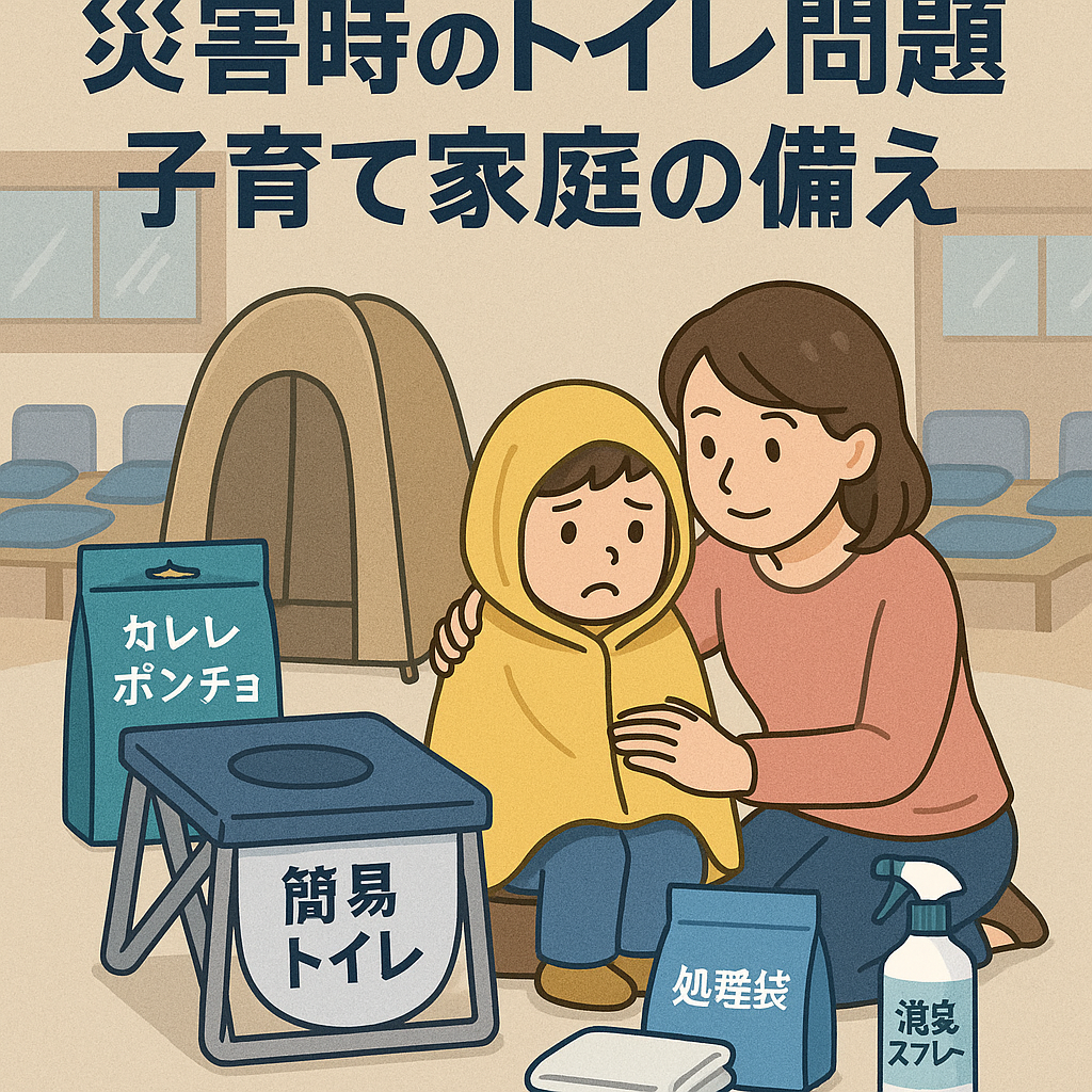災害時のトイレ問題…子育て家庭のための「備え」の新常識